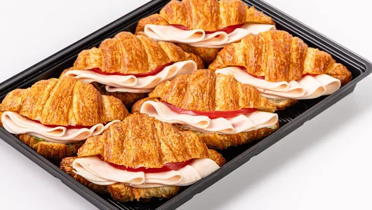 Круассан с индейкой и мягким сыром, 6 шт