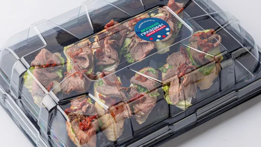 Брускетта с ростбифом, 10 шт