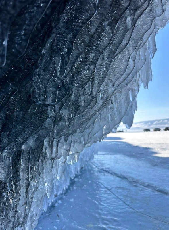 Байкал в&nbsp;марте. Фото Дарьи Ардаминой