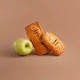 Слойка с яблоком и грушей