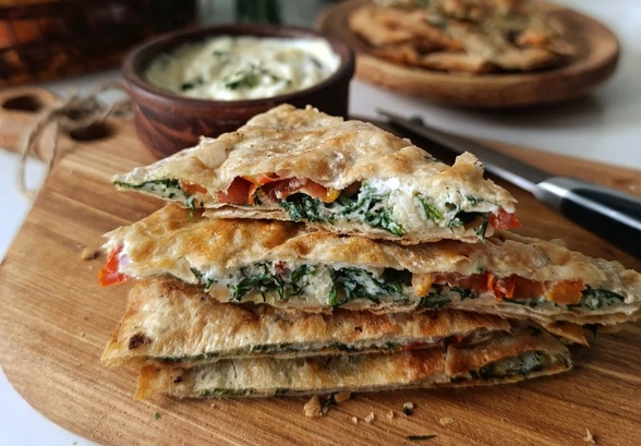 Рецепт «Лепёшки к мясу» Рецепт «Лепёшки к мясу»