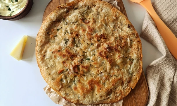 Лепёшки к мясу, шаг 6/7