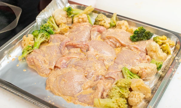 Курица с овощами по-деревенски, шаг 3/4