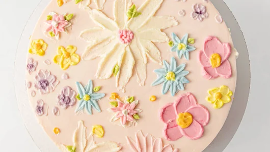 Торт «Цветы»