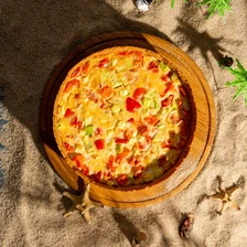 Летний овощной пирог