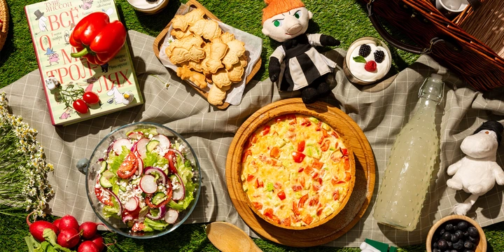 Пикник с&nbsp;муми-троллями: пошаговая инструкция и&nbsp;рецепты из&nbsp;Муми-дола