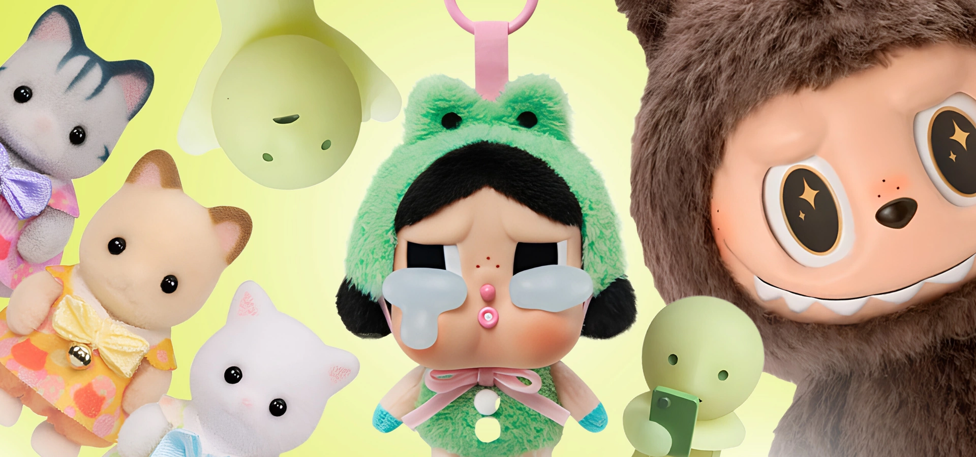 Странные игрушки, которые мы полюбили: от&nbsp;Хаги Ваги до&nbsp;Лабубу