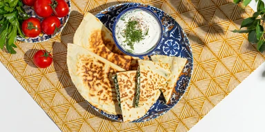 Кутабы с сыром