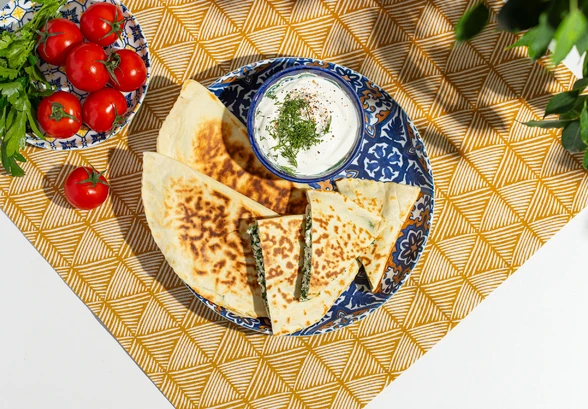 Рецепт «Кутабы с сыром» Рецепт «Кутабы с сыром»