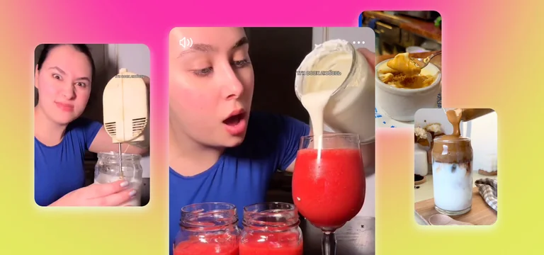 Аффогато, клубничный с сырной пенкой и дальгона-кофе — готовим 3 трендовых напитка дома