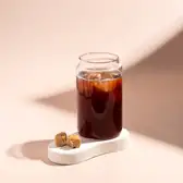 Айс-кофе с&nbsp;комбучей