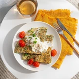 Омлет с зеленью