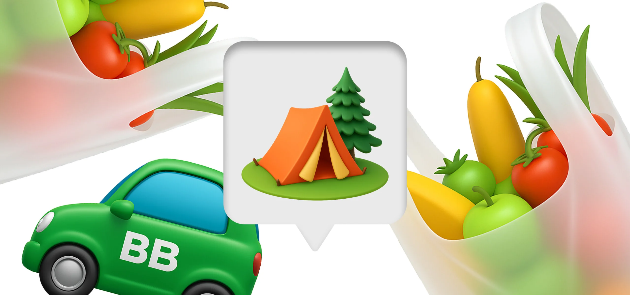 Алло, палатка? Вам доставка из ВкусВилла!