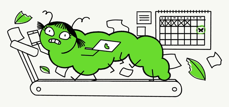 Как гусеница Изольда узнала, что не умеет отдыхать