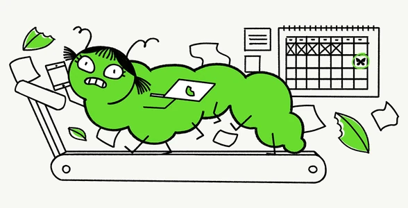 Как гусеница Изольда узнала, что не умеет отдыхать