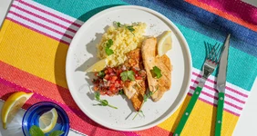 Кускус с курицей