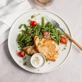 Стейк из&nbsp;индейки с&nbsp;фасолью