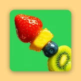 Фрукты в стекле