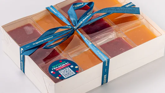 Ассорти панна-котта «Манго-маракуйя-Клубника» в стаканчиках, 12 шт