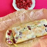 Малиновый кекс