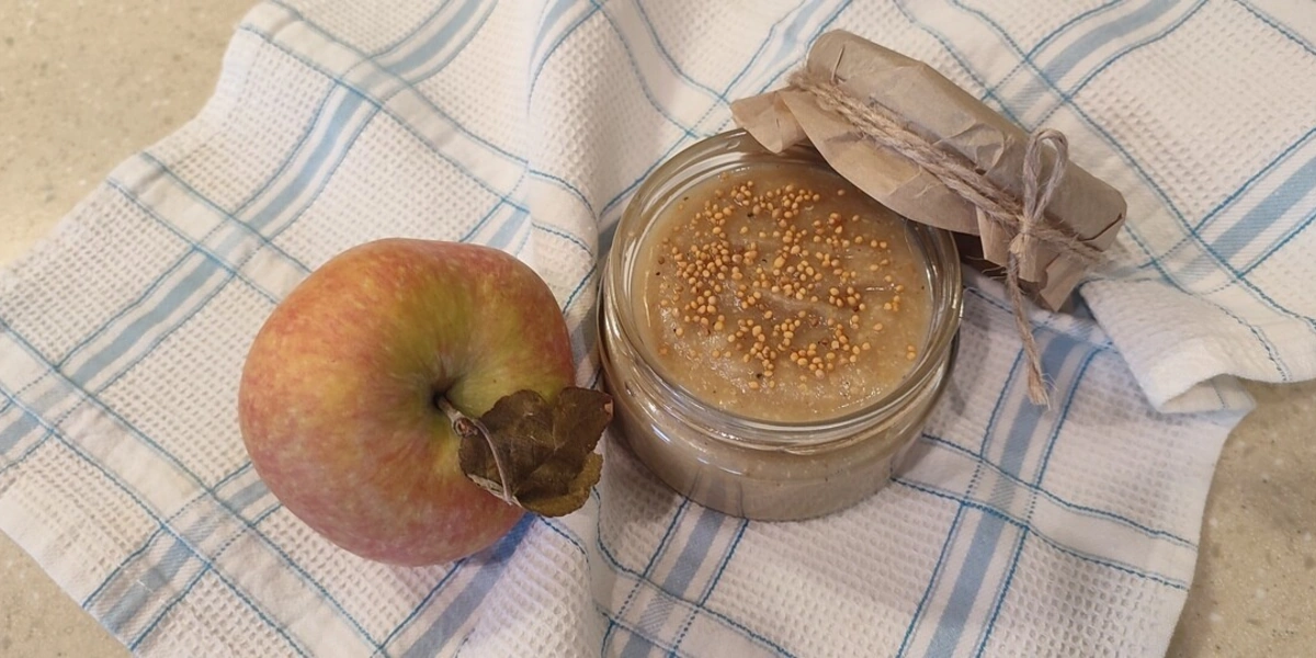 Эксперимент: варим яблочно-медовую горчицу