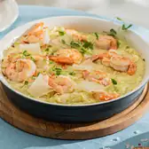 Орзо с&nbsp;кабачками и&nbsp;креветками