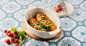 Лодочки из кабачков с фаршем
