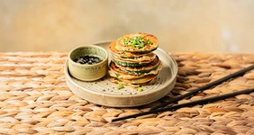 Кабачки в кляре по-корейски
