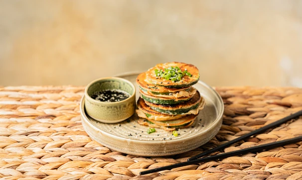 Кабачки в кляре по-корейски, шаг 6/6