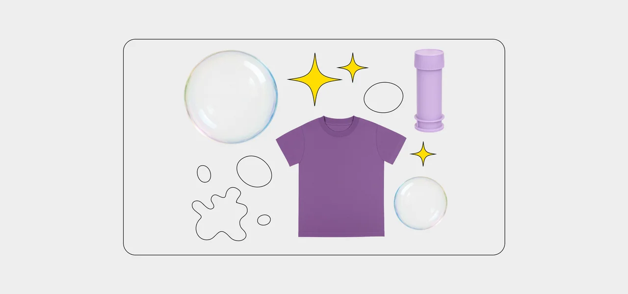 Как отстирать одежду от мыльных пузырей