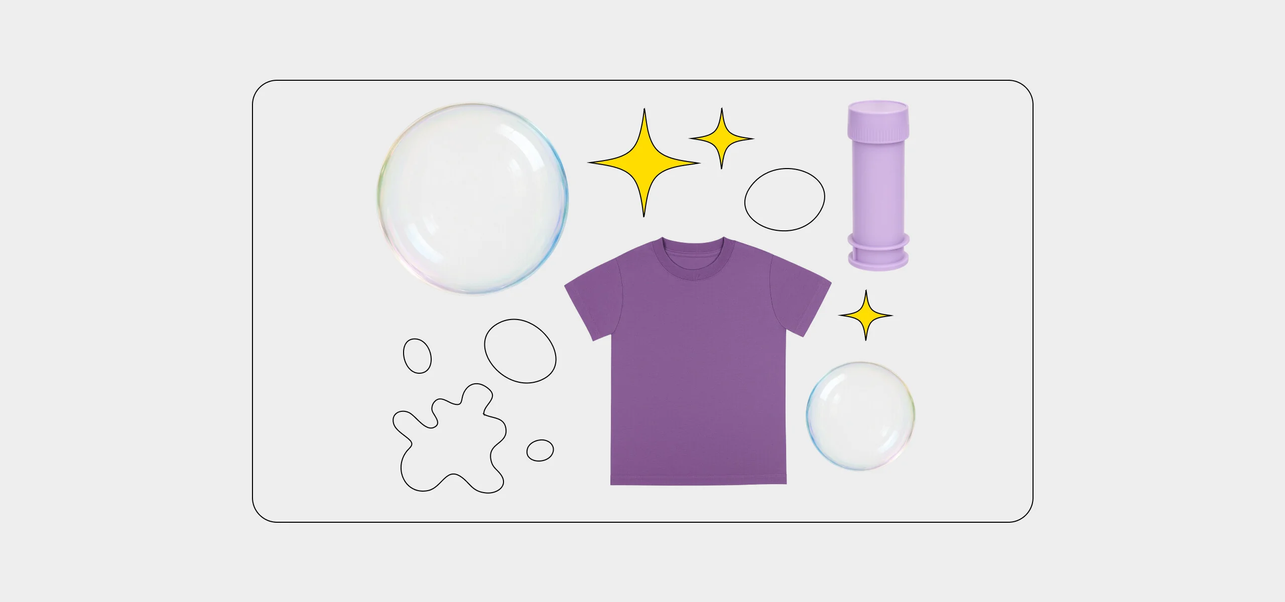 Как отстирать одежду от мыльных пузырей