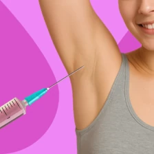 Ботокс в подмышки — поможет меньше потеть или нет?
