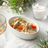 Салат с&nbsp;печенью трески