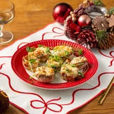 Фаршированные шампиньоны c сыром