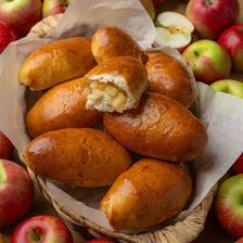 Пирожки с яблоками