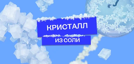 Как вырастить кристалл из соли: безопасный опыт для детей и взрослых