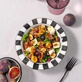 Салат с инжиром и беконом