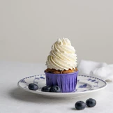 Черничные капкейки