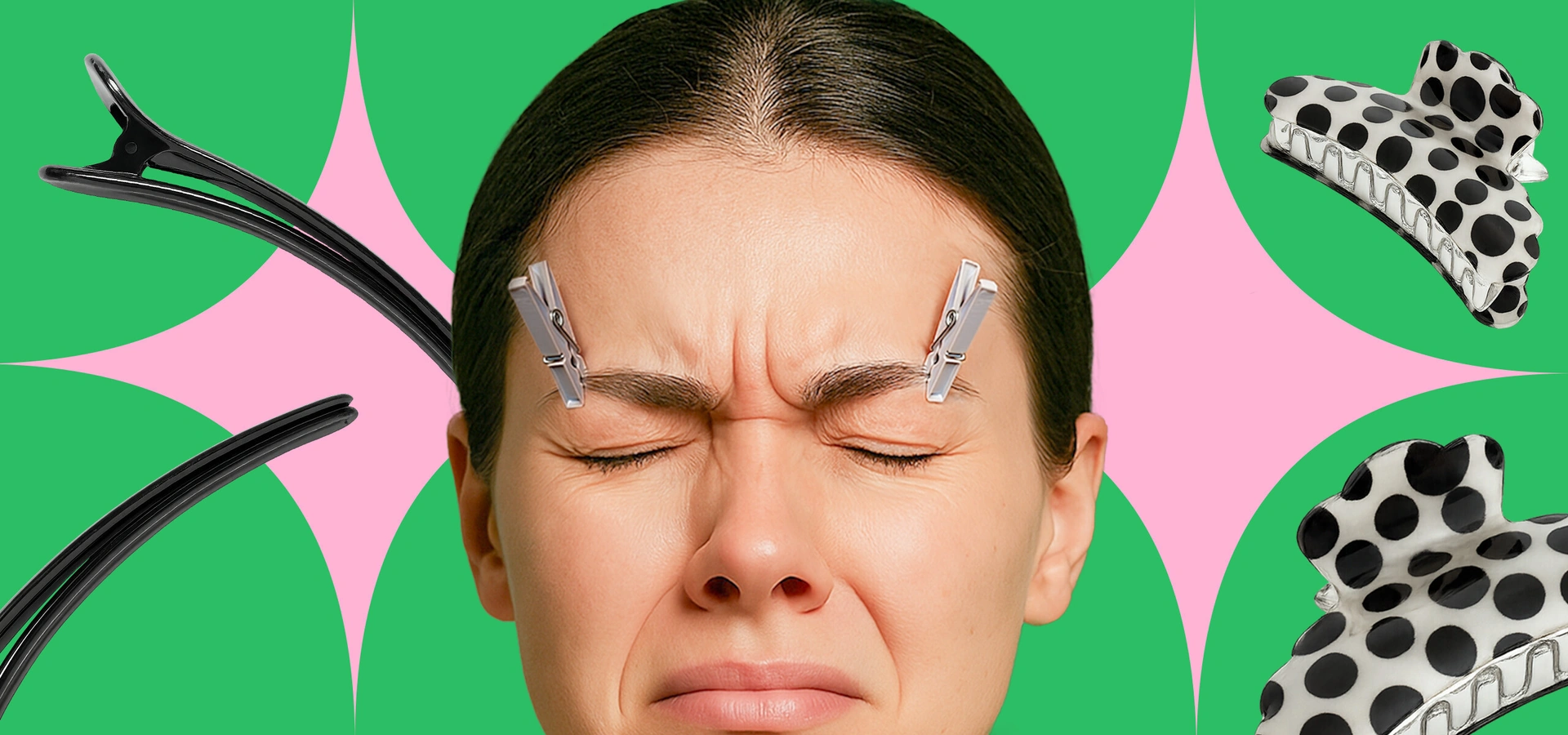 Прищепки на&nbsp;брови — от&nbsp;мигрени. Это помогает?