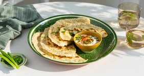 Гёзлеме с картошкой