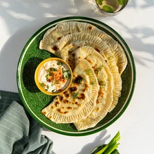 Гёзлеме с картошкой