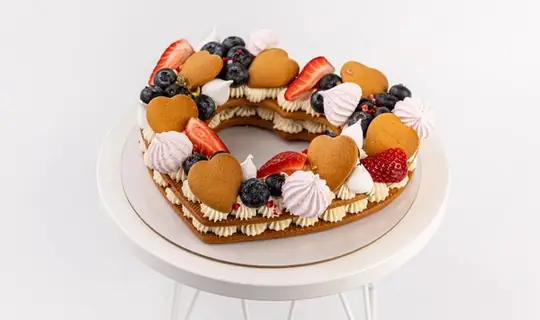 Торт Медовый Мильфей «Сердце»