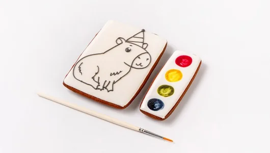 Набор из пряников для раскрашивания «Вкусная Акварель»