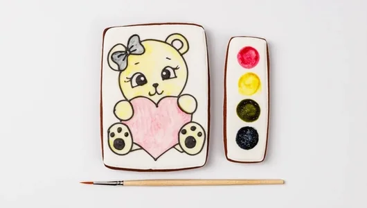 Набор из пряников для раскрашивания «Вкусная Акварель»