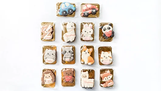 Пряники имбирные с индивидуальным дизайном «Комплимент от именинника», 1 шт