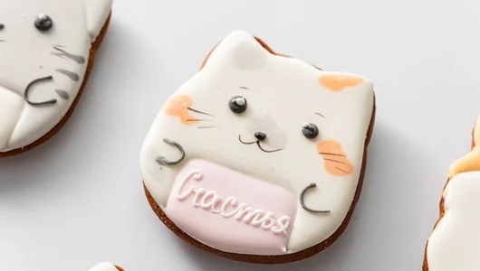 Пряники имбирные с индивидуальным дизайном «Комплимент от именинника», 1 шт