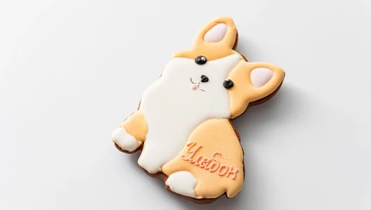 Пряники имбирные с индивидуальным дизайном «Комплимент от именинника», 1 шт