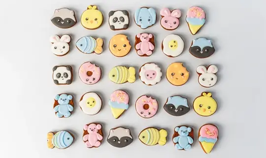 Набор пряников мини «Зверята», 30 шт