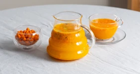 Облепиховый чай с апельсином