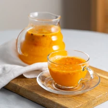 Облепиховый чай с апельсином